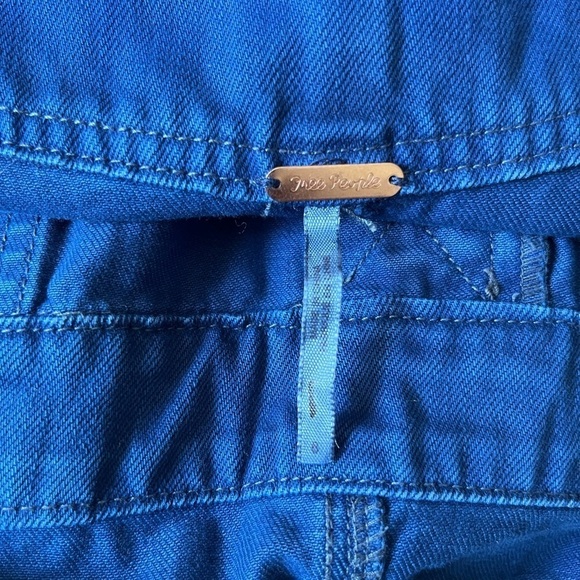 NWOT Free People Feel The Love Shortalls Overall Romper - Picture 10 of 11